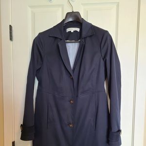 Cleo Navy trench coat